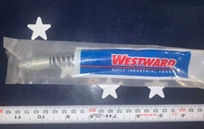 Westward 12” Whip Hose with Spring Guard for Manual And Air Operated Grease Guns