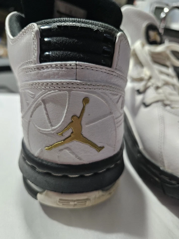 Nike мужские Jordan Ol' школа низкий белый/металлик золото 317765-133 - Изображение 3 из 4