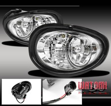 For 98-04 Intrepid Bumper Driving Fog Light Lamp Chrome 00 01 02 03 04 New Set For 98-04 Intrepid Bumper Driving Fog Light Lamp Chrome 00 01 02 03 04 New Set