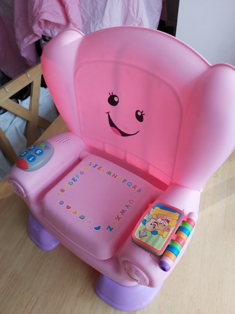 fisher price laugh and learn smart stages chair pink