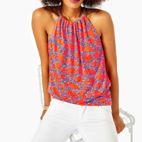 NEW Lilly Pulitzer BOWEN HALTER TOP 