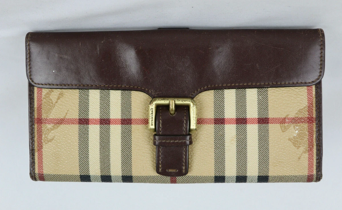 Burberry Haymarket Check Wallet