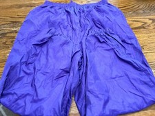 Vintage Bold Spirit Windbreaker Pants Track Women's Purple 80s 90s XL