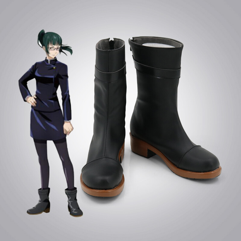 Anime Jujutsu Kaisen Zen'in Maki Cosplay Shoes Boots | eBay
