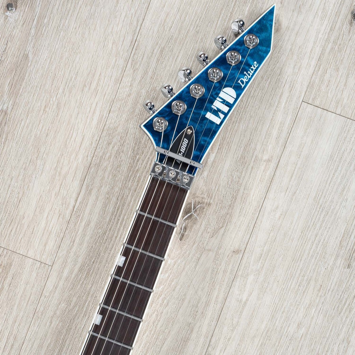 ESP LTD MH-1000 Guitar, Macassar Ebony Fretboard, Quilt ESP LTD MH-1000 Guitar, Macassar Ebony Fretboard, Quilt
