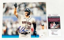 Chas McCormick Signed 8x10 Photo Houston Astros JSA COA