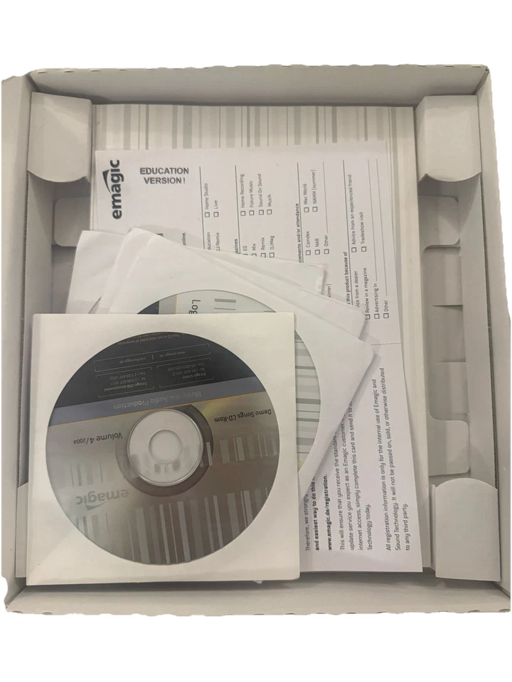 EMAGIC LOGIC EXPRESS 6 software Music And Audio Production EXSP EVP (incomplete - Image 2 of 4