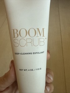 NEW SEALED BOOM SCRUB BY CINDY JOSPEH DEEP CLEANING EXFOLIANT 4 OZ