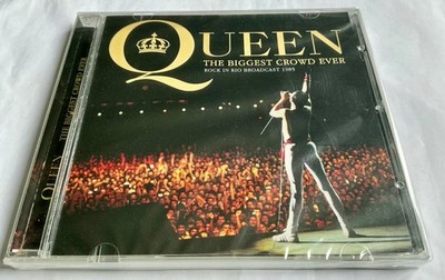 Queen - The Biggest Crowd Eve - Rock in Rio Broadcast 1985  NEW CD (2025)