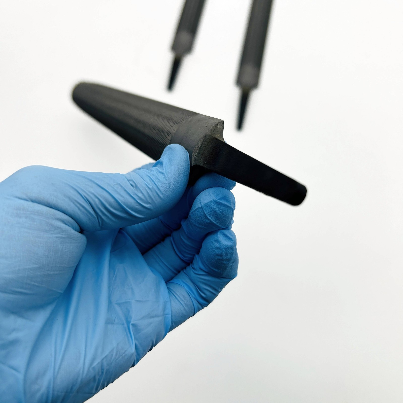 Onyx 23041 File 12in Half Round Bastard B Cut Double Cut Back Pk of 3