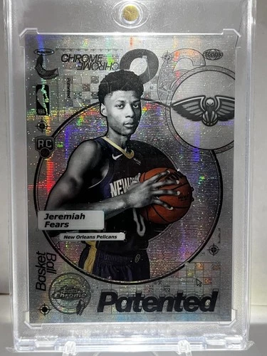 2025 Topps Chrome Jeremiah Fears Base (RAW)