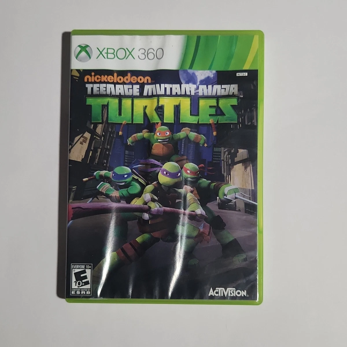 Jeu Xbox 360 TMNT Les Tortues Ninja - Version Française, Bon état, Sans Notice