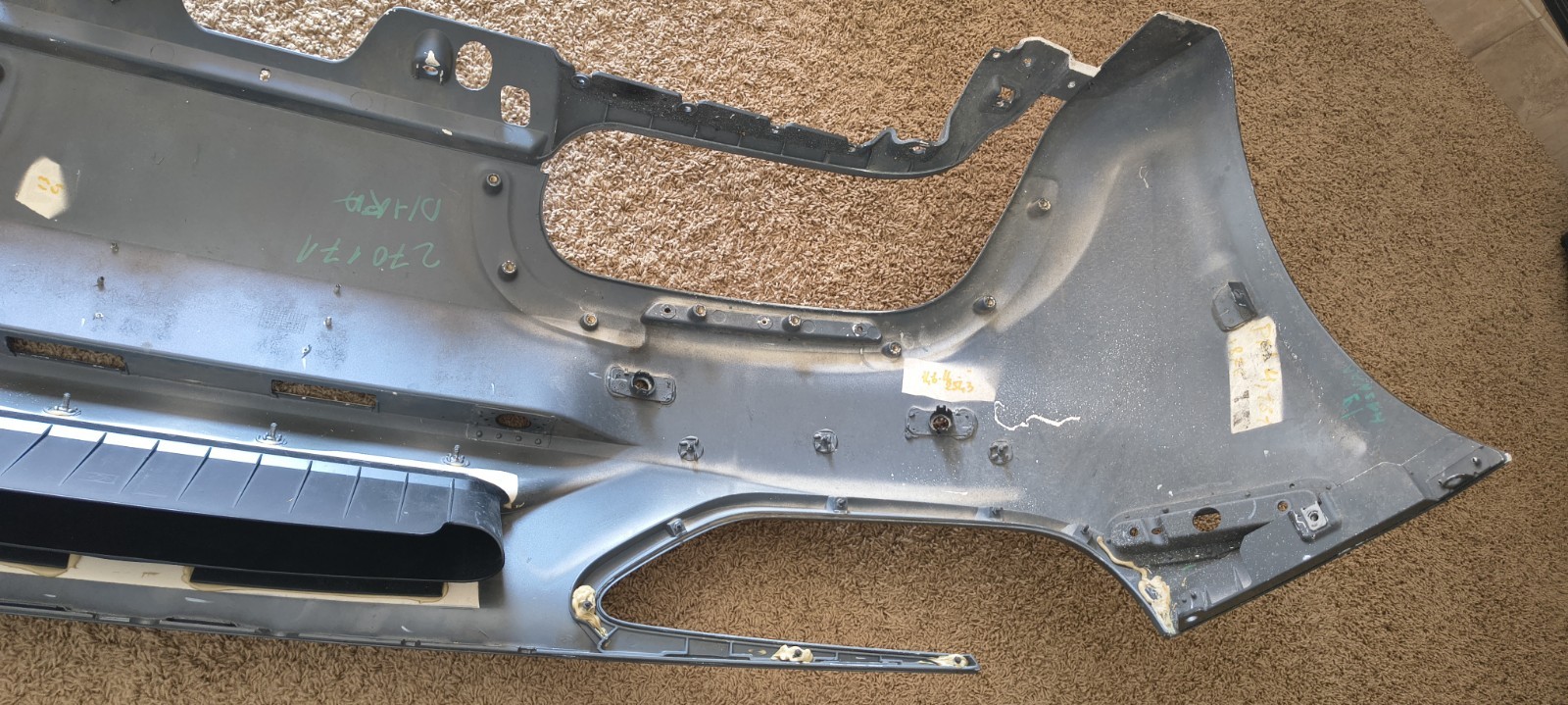 *Damaged* Ferrari 488 GTB Spider Rear Bumper Cover 86637900 2016 - 2019 OEM