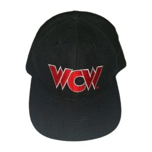 WCW Where The Big Boys Play Vintage Snapback Hat WWF WW 1990s vintage concert t-shirt, vintage, single stitch, B+ condition