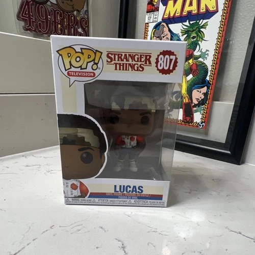 Funko Pop! Vinyl Stranger Things Lucas #807 Multicolor Figure