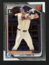 2024 Bowman Draft Chrome James Tibbs III 1st Bowman Chrome
