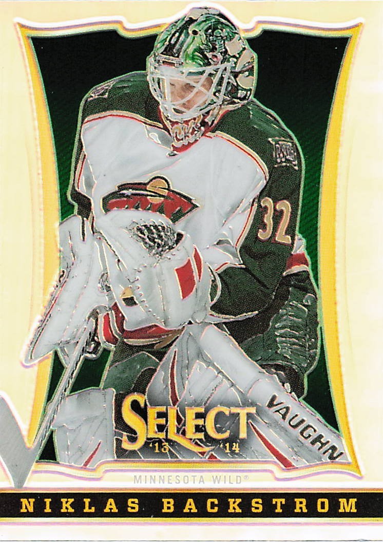 2013-14 Panini Select #75 Niklas Backstrom Minnesota Wild Silver