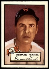1983 Topps 1952 Reprint Series #385 Herman Franks