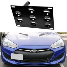 Front Bumper Tow Hook License Plate Mounting Bracket Holder For Genesis Coupe Front Bumper Tow Hook License Plate Mounting Bracket Holder For Genesis Coupe