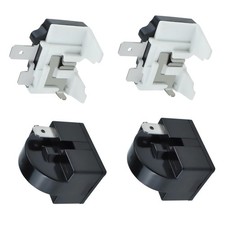 2* Overload Protector & 2* PTC Relay 1 Pin 4.7 Ohm For Refrigerator Compressor-