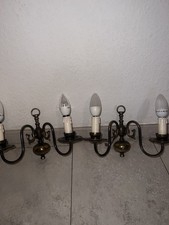 2 Messing Wandlampe Wandbeleuchtung Licht Lampe Vintage rustikal