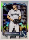 2025 Bowman Draft Chrome Kade Anderson 1st Refractor #BDC-3 Mariners