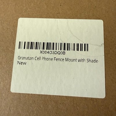 Granatan Cell Phone Fence Mount Shade Metal Clip Black Universal X00403DQ0B
