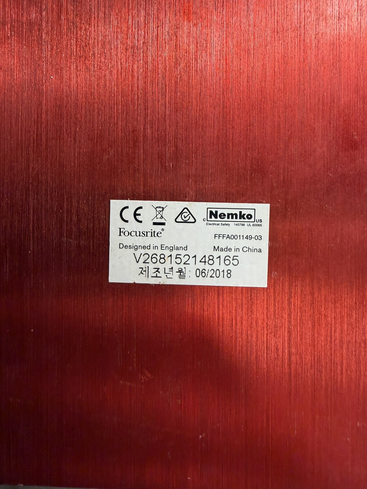 Focusrite Scarlett 2i4 2nd Gen 2 Channels USB Audio Interface