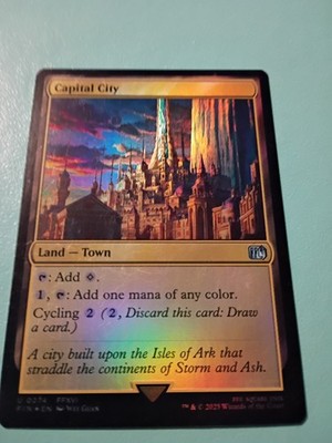 Magic: The Gathering Capital City Foil, Uncommon, Cycling, Final Fantasy 0274