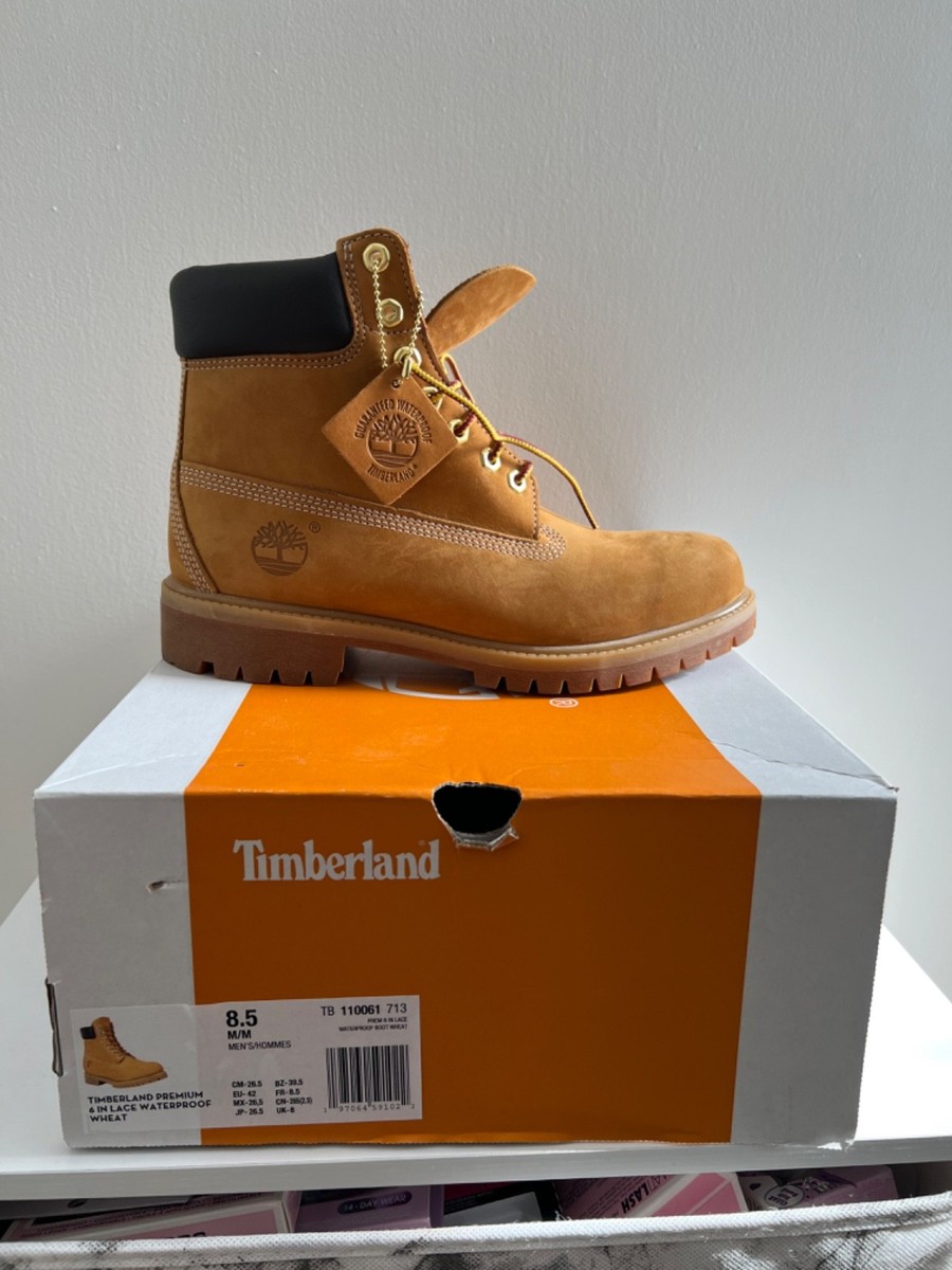 Size 9.5 Timberland Construct Mid Top Brown Mens Nubuck Comfort Waterproof Boots Amazon.com | Timberland Converge Mid Lace Waterproof Leather  main image 4