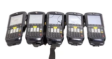 Lot of 5 Motorola Zebra Symbol MC9590-KA0DAB00100 Wireless Barcode Scanner UNTES