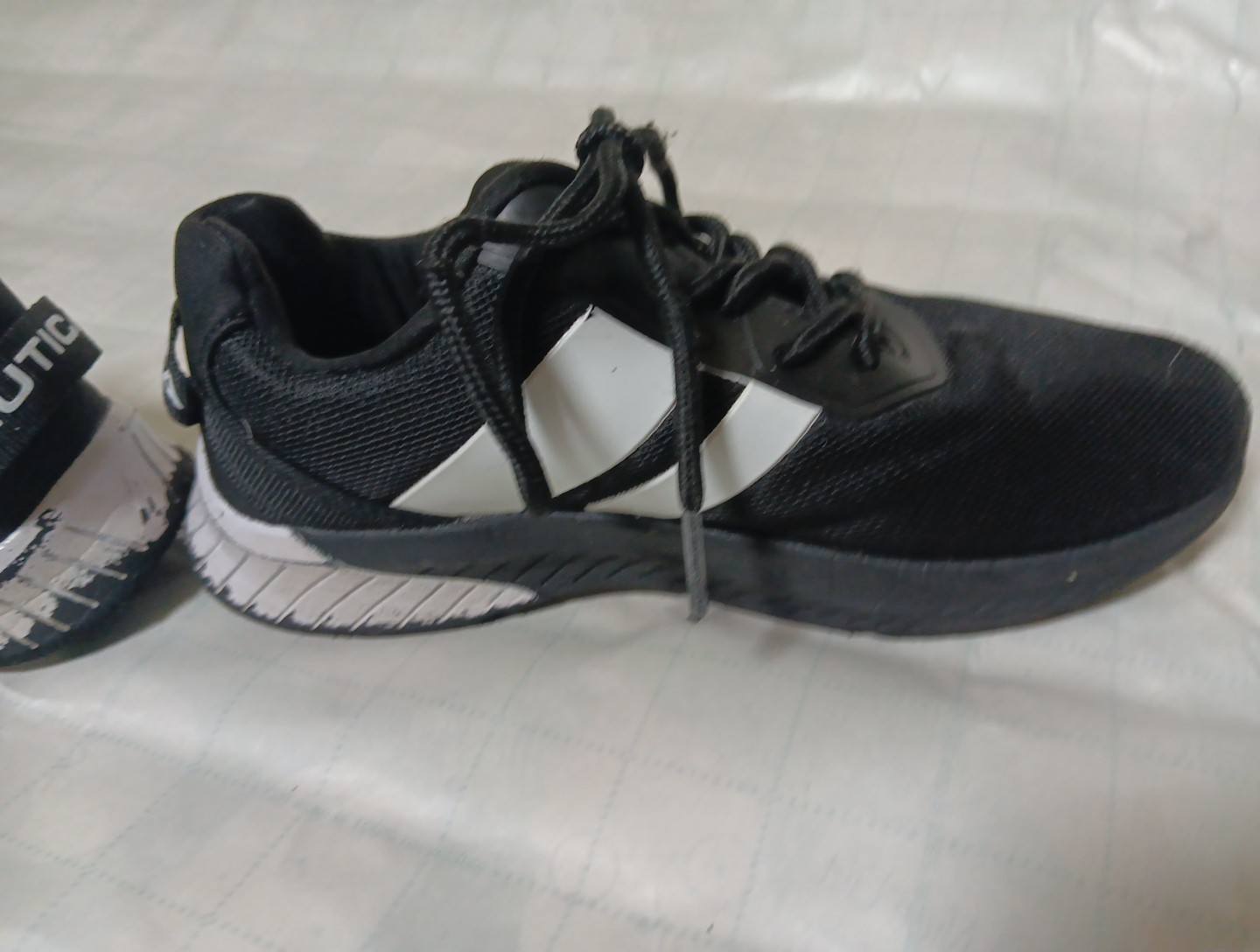 SAOLA Sneakers ragazzo Nautica Manalapin taglia 13 giovanile bianco nero suola 2024