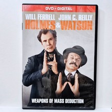 Sony Holmes & Watson DVD Digital Will Ferrell John C. Reilly PG-13 New