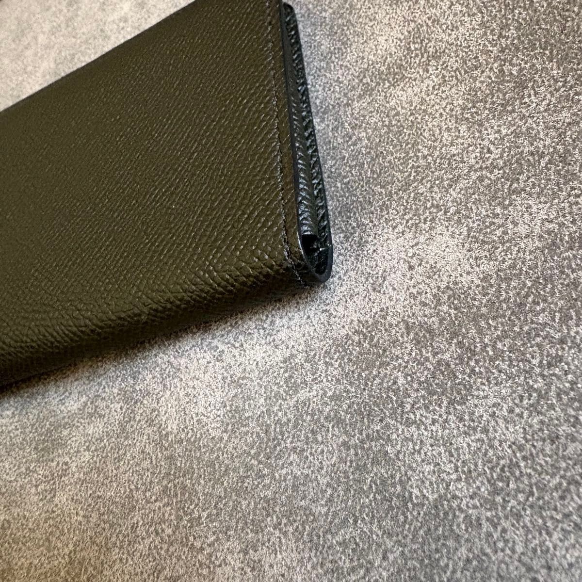 HERMES Moss Green Epsom Leather Phone Case Card Holder Stamp Z 2021 from Japan thumbnail 4