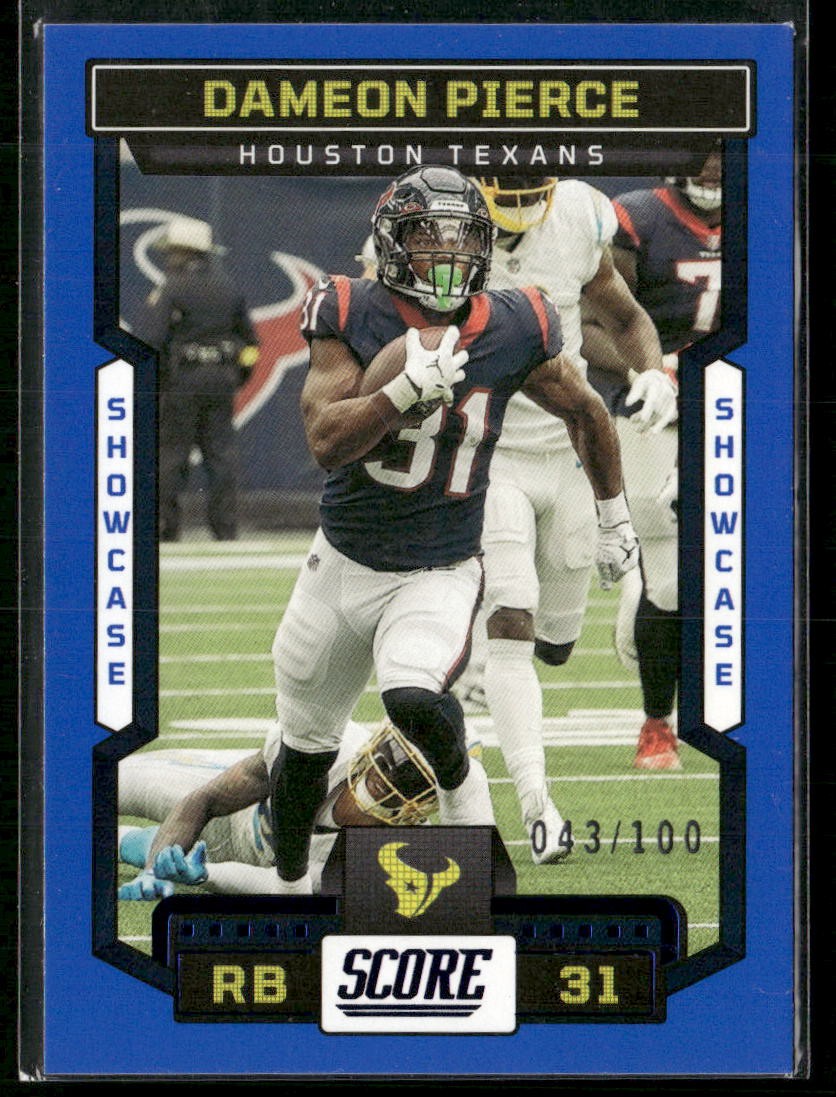 2023 Panini Score DAMEON PIERCE #/100 #2