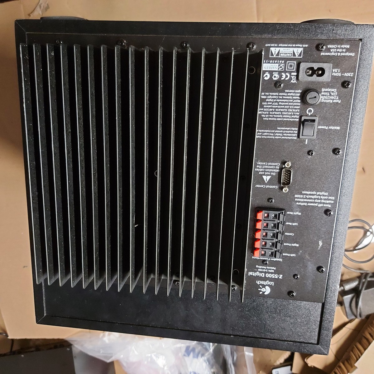 Logitech Z-5500 5.1 Speaker System for sale online | eBay UK