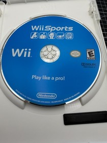 Wii Sports Nintendo Selects Edition Version Game & Hard Case & Manual CIB