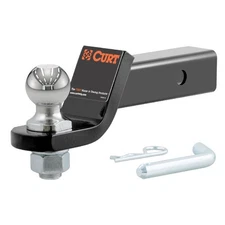 Curt 45034 Class 3 Loaded Ready Tow Ball Mount for 2" Receivers
