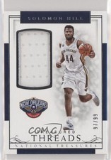 2016-17 Panini National Treasures Treasured Threads 97/99 Solomon Hill #49 5x8