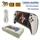 R50S Handheld Game Console, 5.1 Inch IPS HD Screen, Retro Arcade Game Player