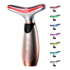Facial Massager, 7 Colors Red Light Therapy for Face and Neck, Face Lift Device