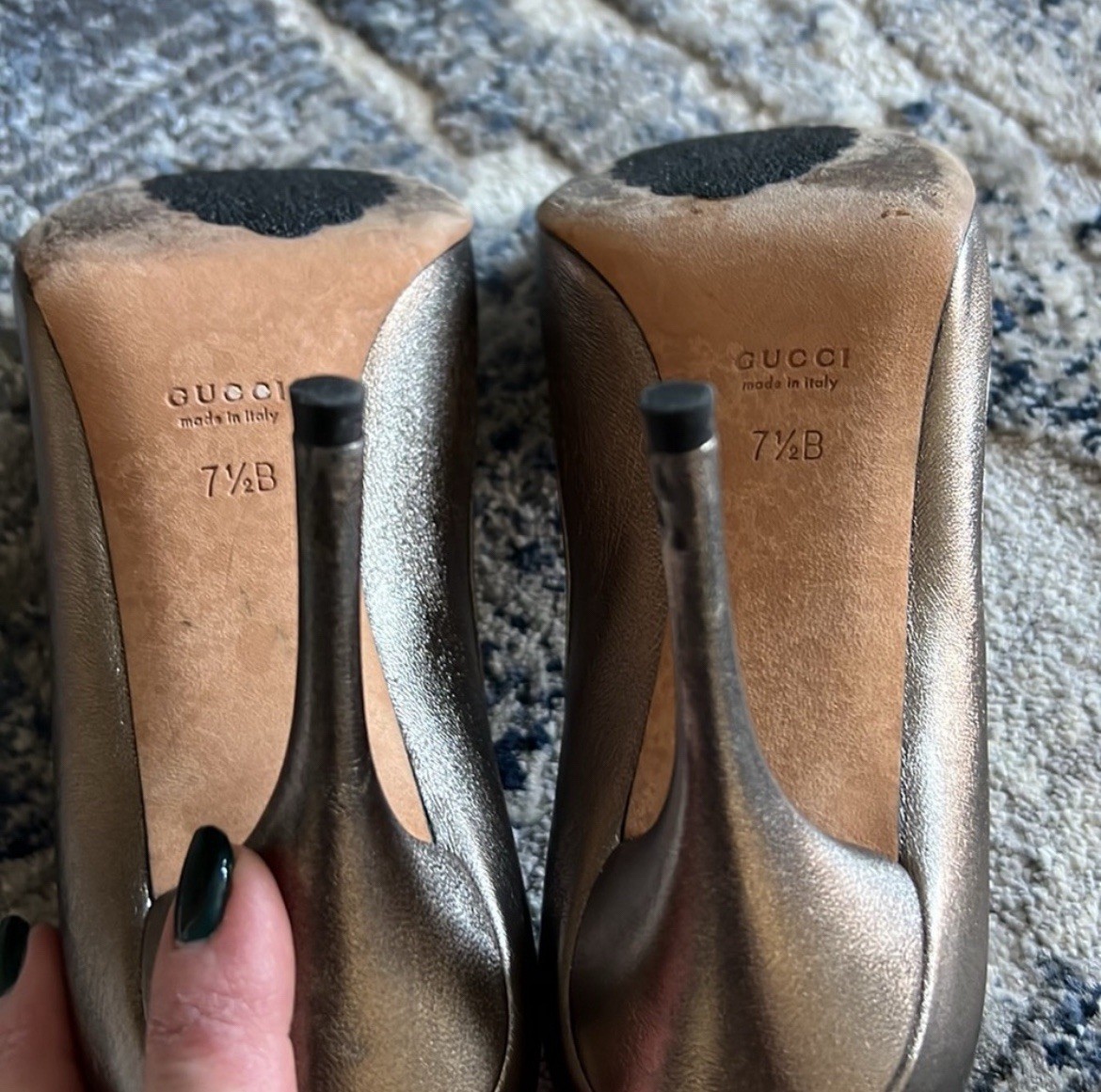 Gucci Peep Toe Shoes  View 4