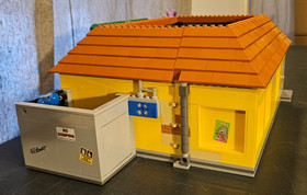 LEGO 71016 The Simpsons Kwik E Mart Complete + Instructions Original LEGO