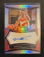 2024-25 Panini Select - Signatures Dominique Wilkins #SIG-WIL /99 (AU)