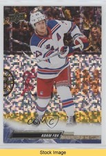 2022-23 Upper Deck Series 2 Speckled Rainbow Foil Adam Fox #373 READ 0x2e