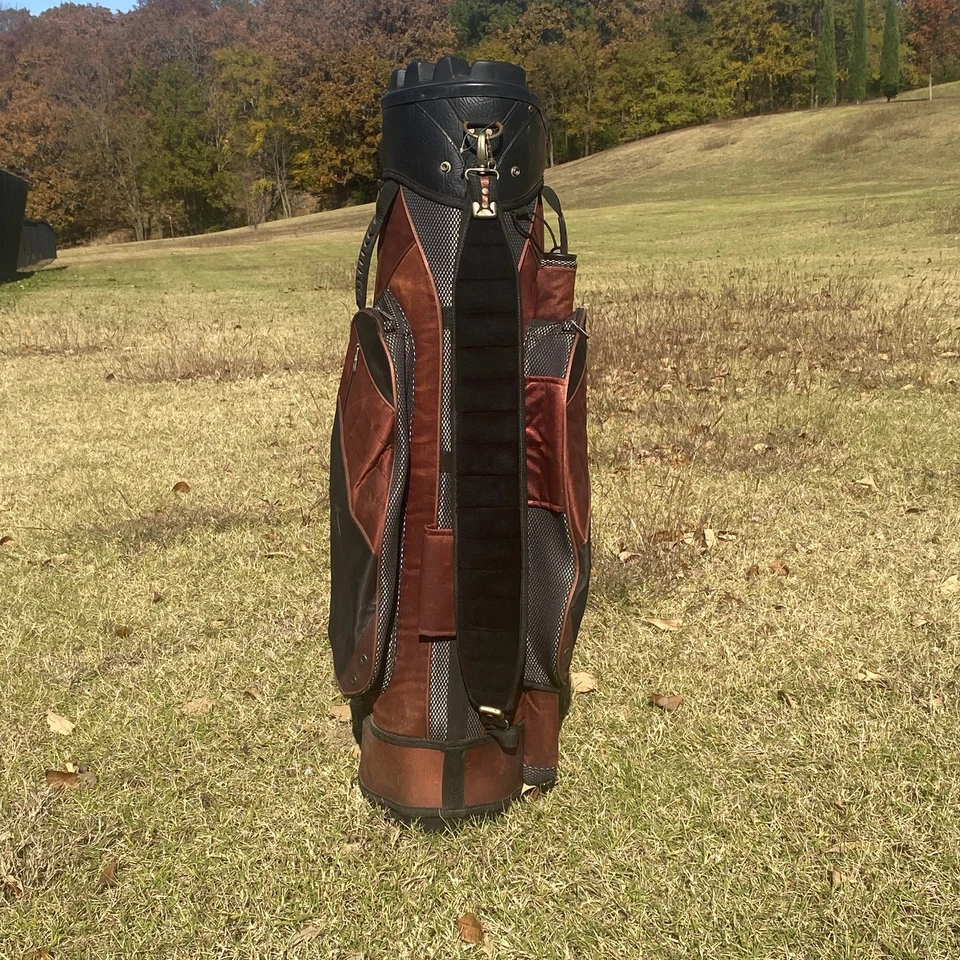 Bennington Golf QO-9 Quiet Organizer Cart Bag 10 Way Divider 14 Club with Hood - Image 4 of 4