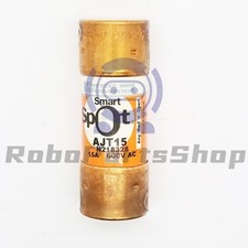 Ferraz Shamwut AJT15, 600V, 15 Amp 15A , Time Delay Class J Fuse  Mersen