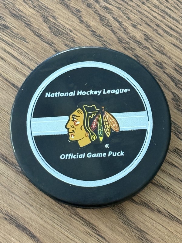 Chicago Blackhawks 2009 NHL Stanley Cup Playoffs Official Game Puck New