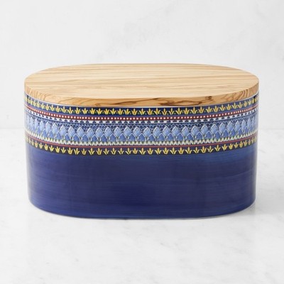 Sicily Ceramic Bread Box-Williams Sonoma|38361