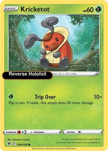 Kricketot 009/189 Astral Radiance Reverse Holo